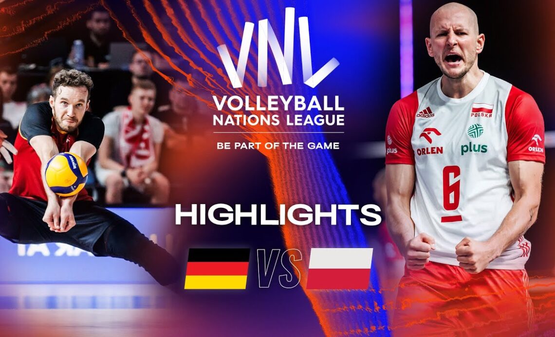🇩🇪 GER vs. 🇵🇱 POL - Highlights Week 2 | Men's VNL 2023