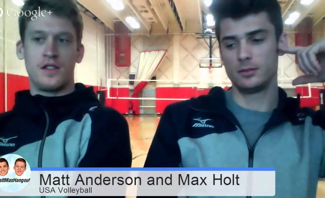 Hangout with Matt and Max