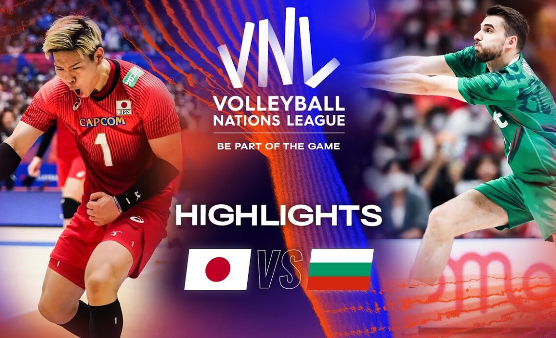 🇯🇵 JPN vs. 🇧🇬 BUL - Highlights Week 1 | Men's VNL 2023