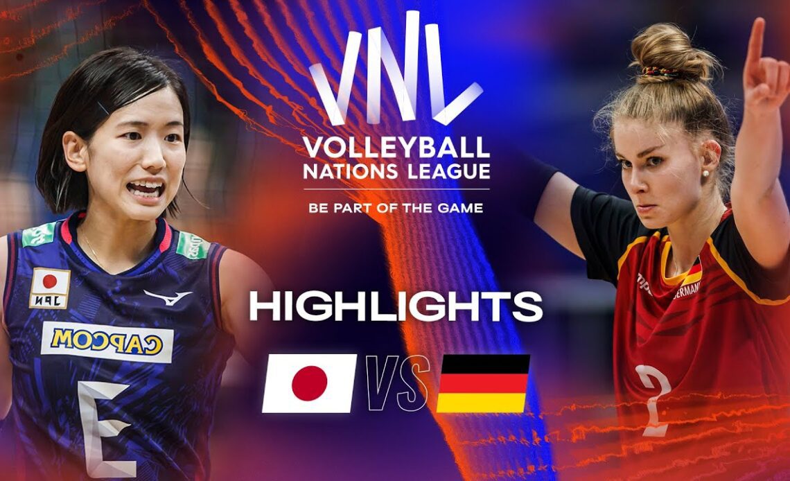 🇯🇵 JPN vs. 🇩🇪 GER - Highlights Week 2 | Women's VNL 2023