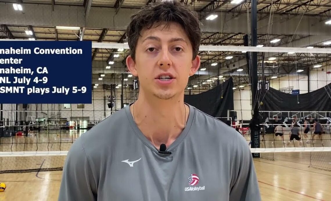 Jeff Jendryk for Anaheim VNL | USA Volleyball