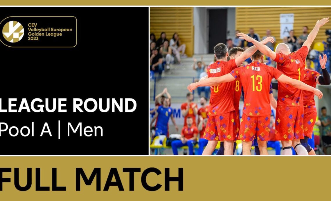 LIVE | Romania vs. Denmark - CEV Volleyball European Golden League 2023