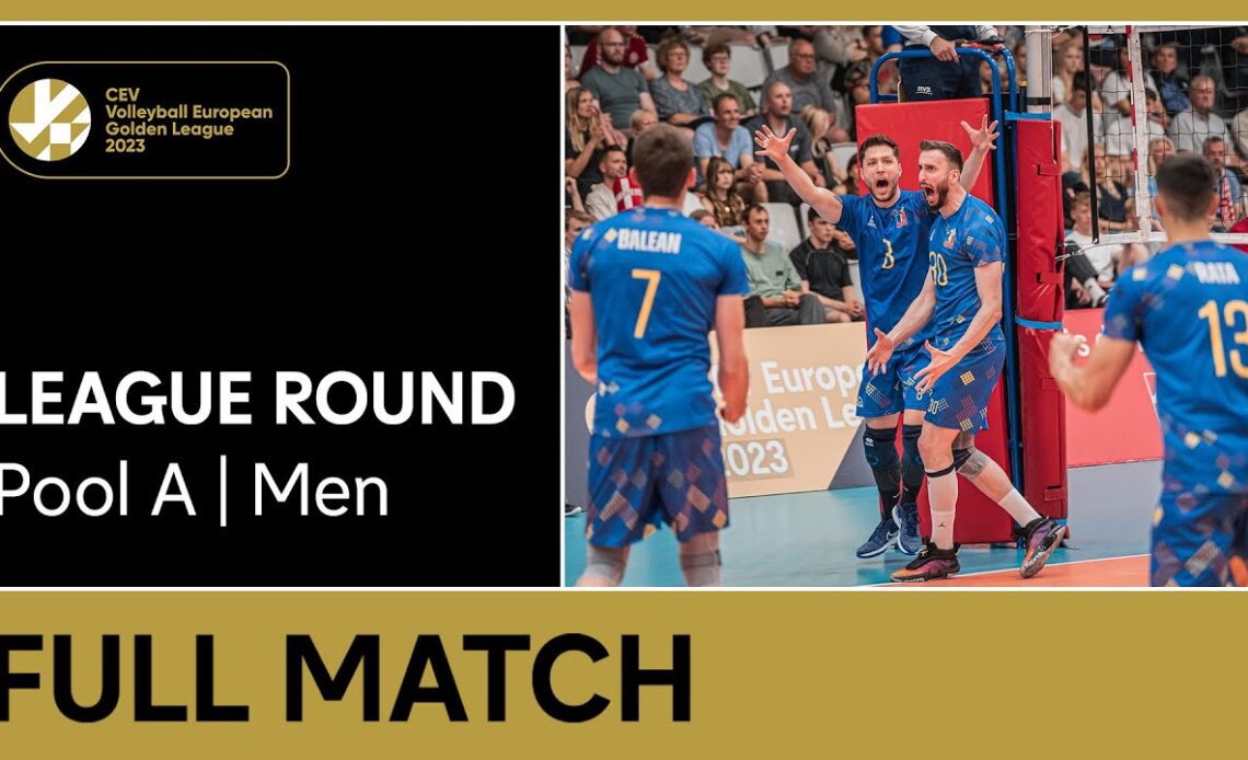 LIVE | Romania vs. Türkiye - CEV Volleyball European Golden League 2023