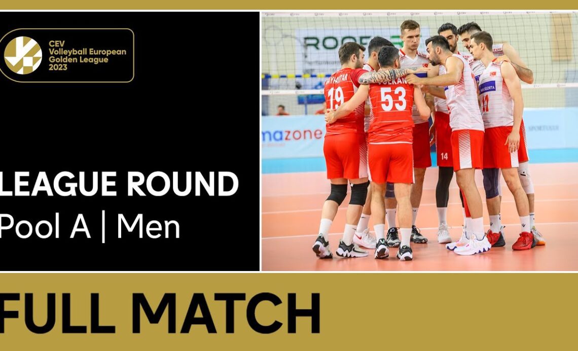LIVE | Türkiye vs. Denmark - CEV Volleyball European Golden League 2023