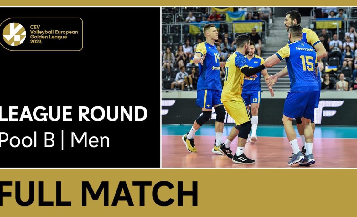 LIVE | Ukraine vs. Belgium - CEV Volleyball European Golden League 2023