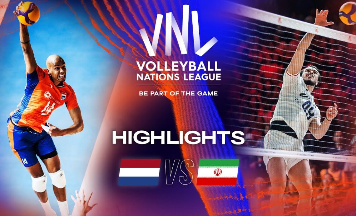🇳🇱 NED vs. 🇮🇷 IRI - Highlights Week 2 | Men's VNL 2023