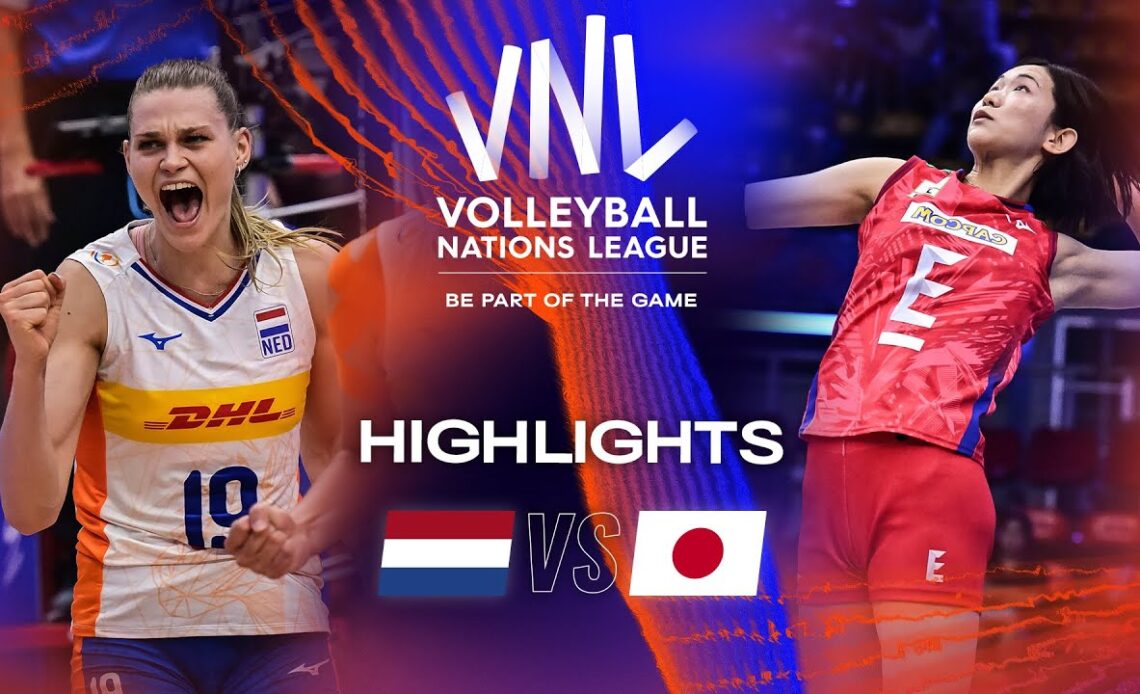 🇳🇱 NED vs. 🇯🇵 JPN - Highlights Week 3 | Women's VNL 2023