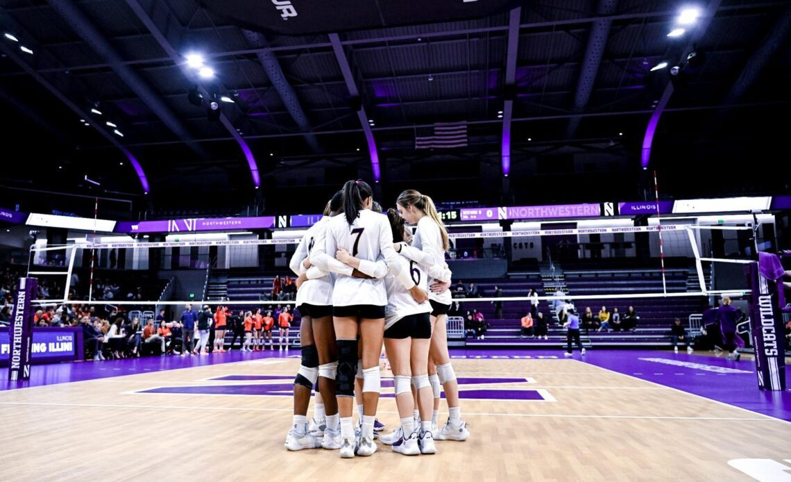 Northwestern Volleyball 2023 Big Ten Schedule Announced VCP Volleyball