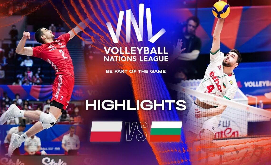 🇵🇱 POL vs. 🇧🇬 BUL - Highlights Week 1 | Men's VNL 2023