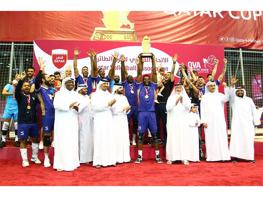 Police claim title of Qatar Volleyball Cup