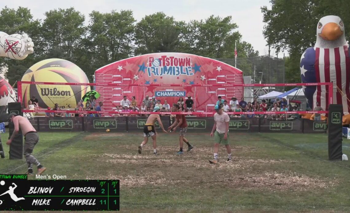 Pottstown Rumble | AVP Men's Open | Blinov / Syroegin vs Campbell / Milke