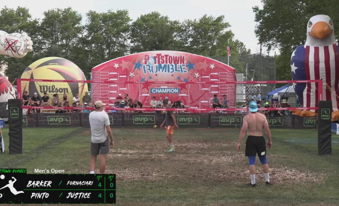 Pottstown Rumble | AVP Men's Open | Justice / Pinto vs Barker / Fornaciari