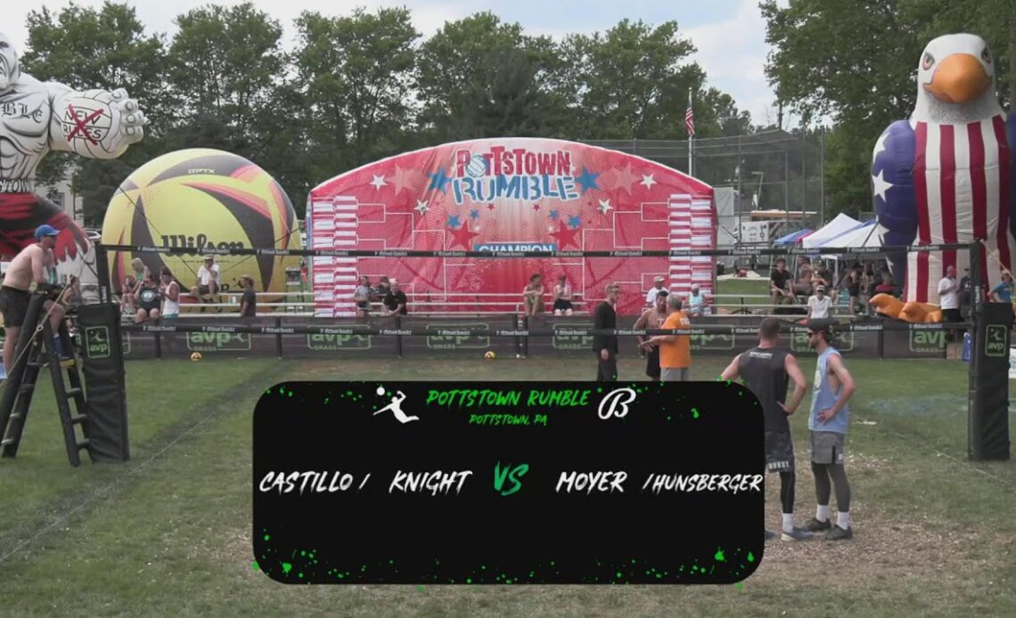 Pottstown Rumble | AVP Men's Playoffs | Hunsberger / Moyer vs Castillo / Knight