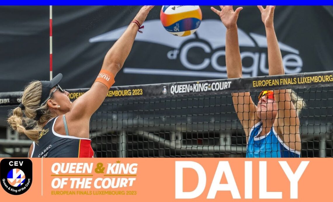 #QKOTC Today: Enjoy the best moments of the Beach Volley show in 🇱🇺!