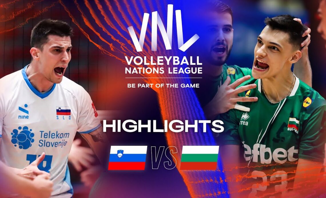 🇸🇮 SLO vs. 🇧🇬 BUL - Highlights Week 1 | Men's VNL 2023