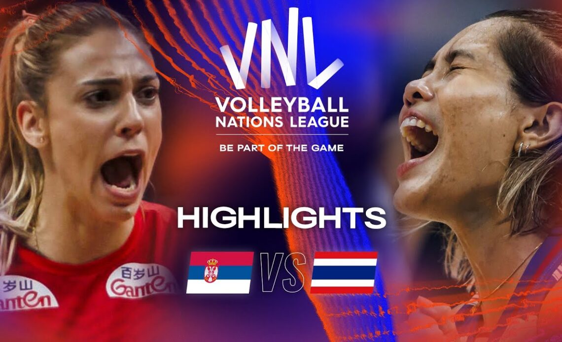 🇷🇸 SRB vs. 🇹🇭 THA - Highlights Week 2 | Women's VNL 2023