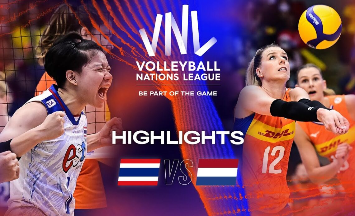 🇹🇭 THA vs. 🇳🇱 NED - Highlights Week 3 | Women's VNL 2023