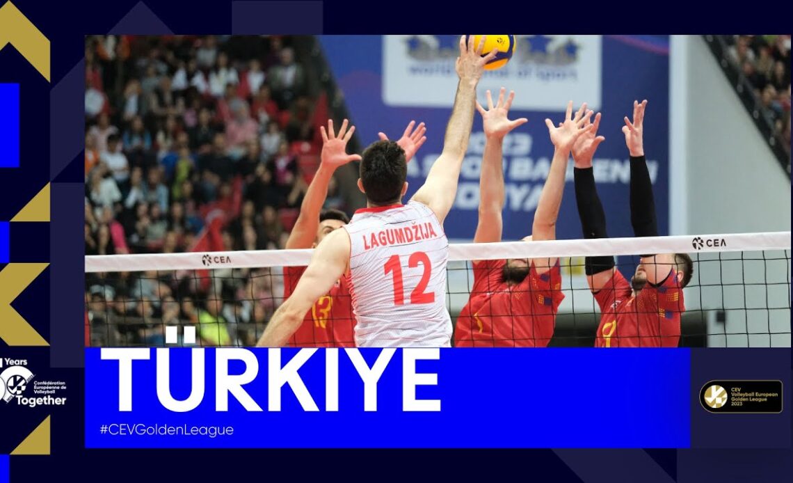 TÜRKIYE being Dominant in The CEV European Golden League