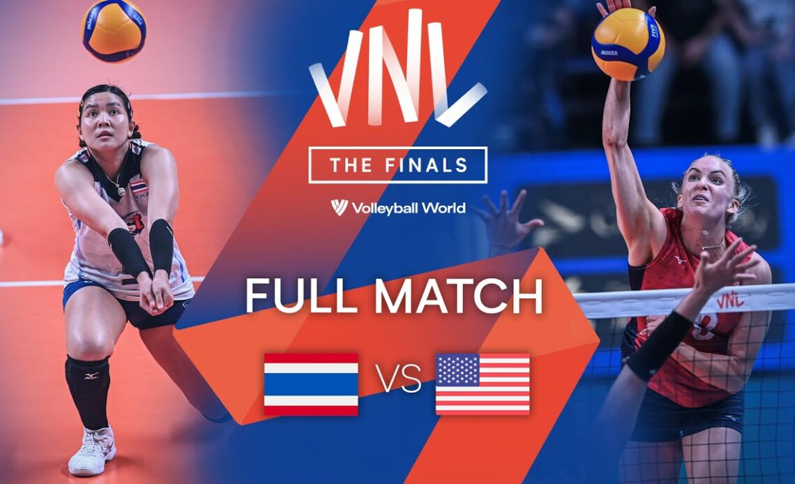 🇹🇭 Thailand vs. 🇺🇸 USA - Full Match | Women’s Preliminary Phase | VNL 2022