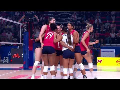 U.S. Women's National Team Week 1 VNL Match Highlights | USA Volleyball