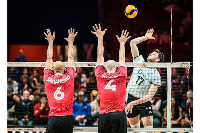 USA men set to play host team Canada in Volleyball Nations League
