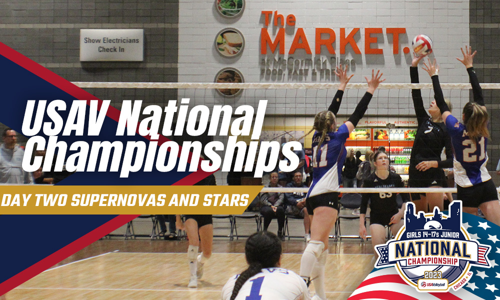 USAV National Championships: Day Two 14 Open Supernovas and Stars – PrepVolleyball.com | Club Volleyball | High School Volleyball