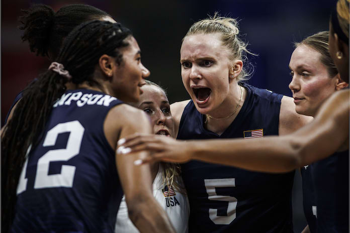 Unbeaten USA women set to play "fun" Thailand in Volleyball Nations League