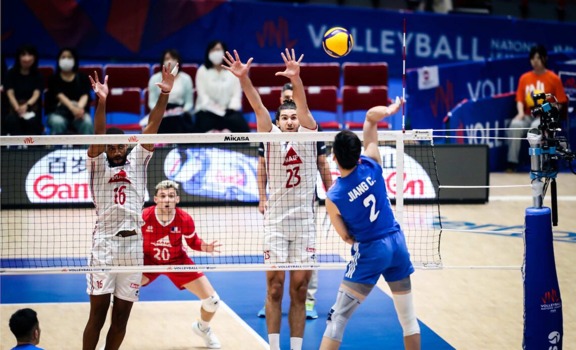 VNL M: Hosts Japan Triumphs over Serbia; France and Poland Claim Wins