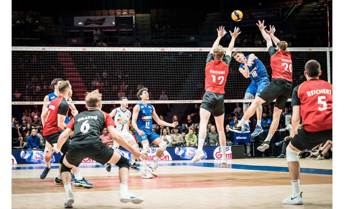 VNL M: Italy, Cuba and USA Emerge Victorious