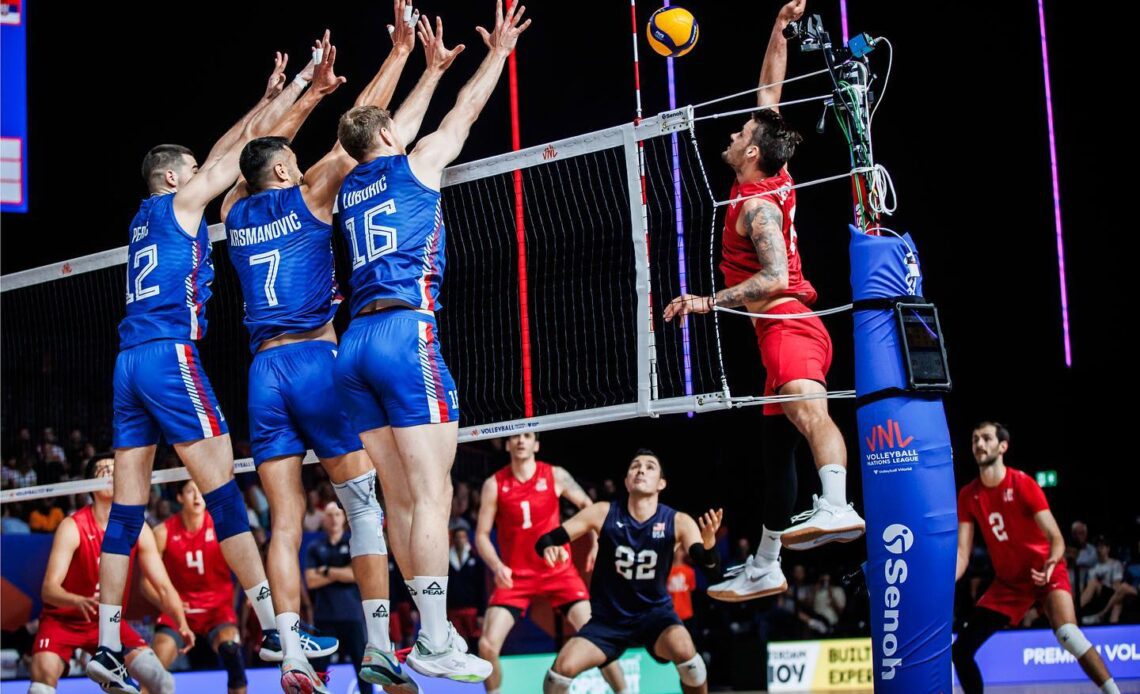 VNL M: Thrilling Contests Underway in Rotterdam and Orléans as Men’s Volleyball Nations League Week Two Begins