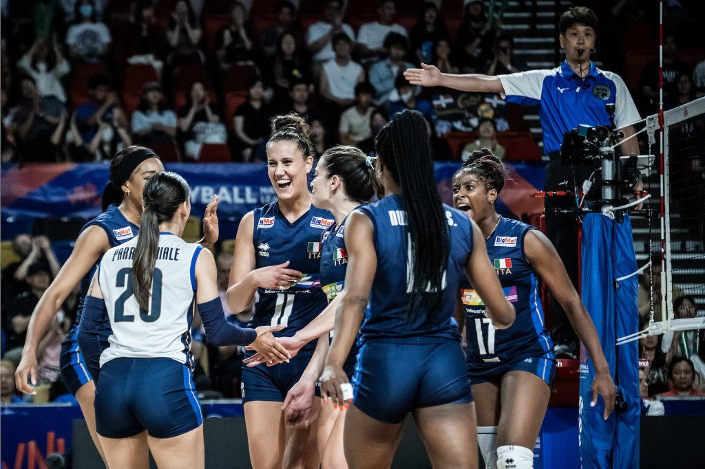 VNL W: Italy Seals Back-to-Back Victory, Edging out Dominican Republic 3-2