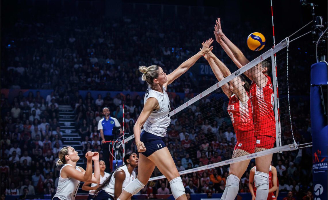 VNL W: Victories for Thailand, Canada, and USA in the Final Day of the VNL Week in Turkey