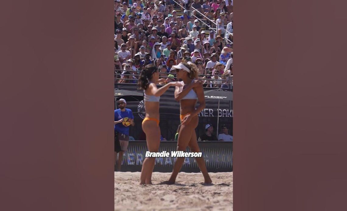 Zana Muno | Crazy Ways to Partner Up in Beach Volleyball #shorts