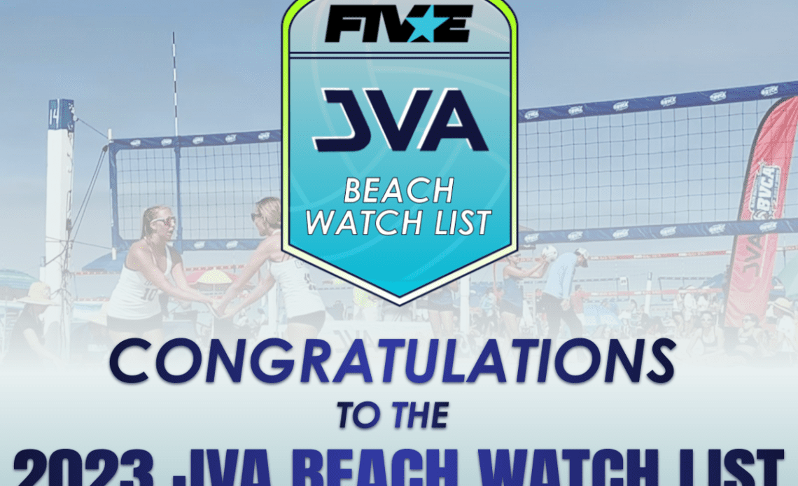 2023 JVA Beach Watch List powered by Fivestar
