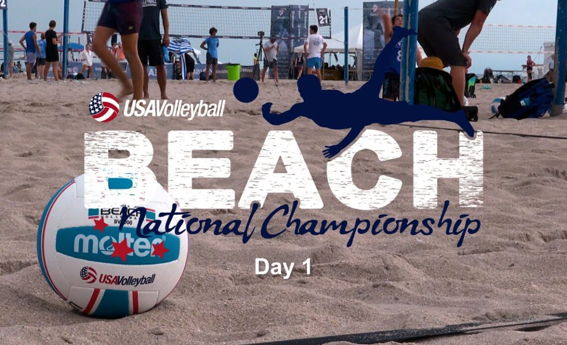 2023 USA Volleyball Beach National Championship | Day 1 Highlights