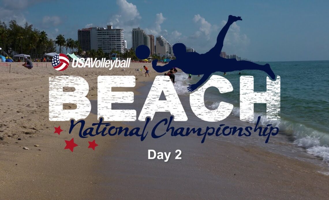 2023 USA Volleyball Beach National Championship | Day 2 Highlights