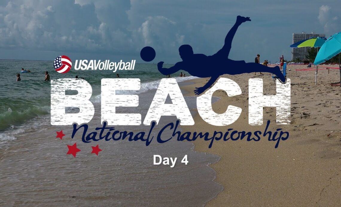 2023 USA Volleyball Beach National Championship | Day 4 Highlights