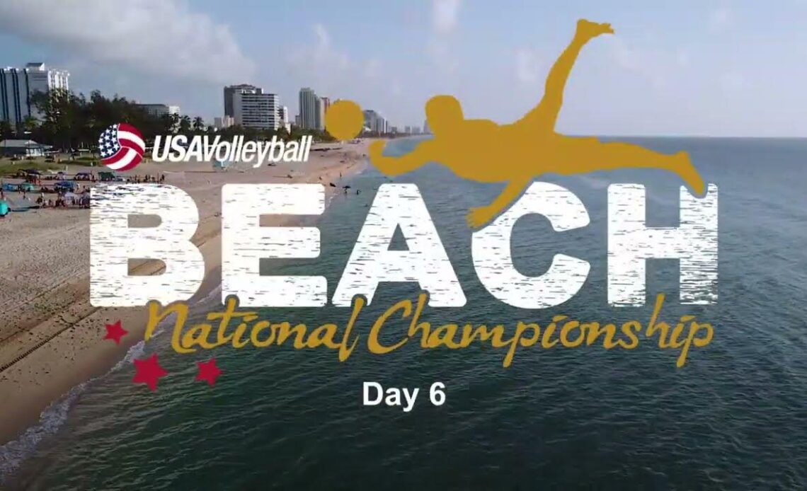 2023 USA Volleyball Beach National Championship | Day 6 Highlights