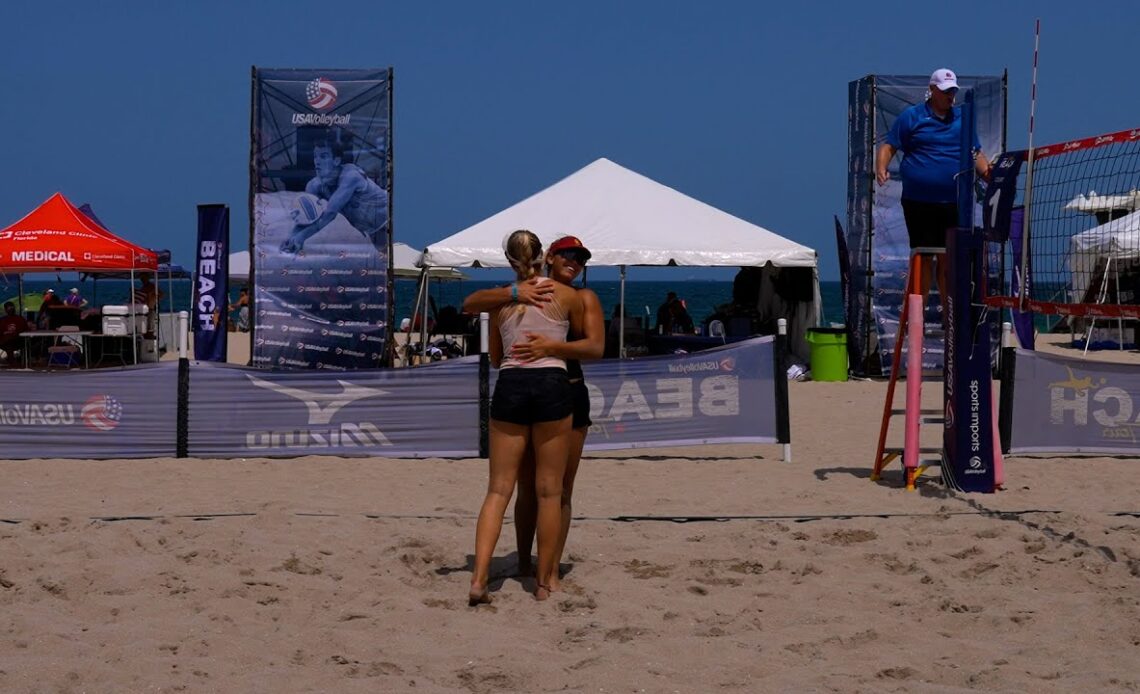 2023 USA Volleyball Beach National Championship | Girls 18U Open Division