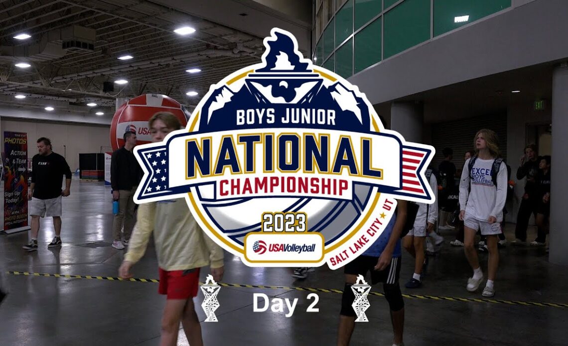 2023 USA Volleyball Boys Junior National Championship | Day 2 Highlights