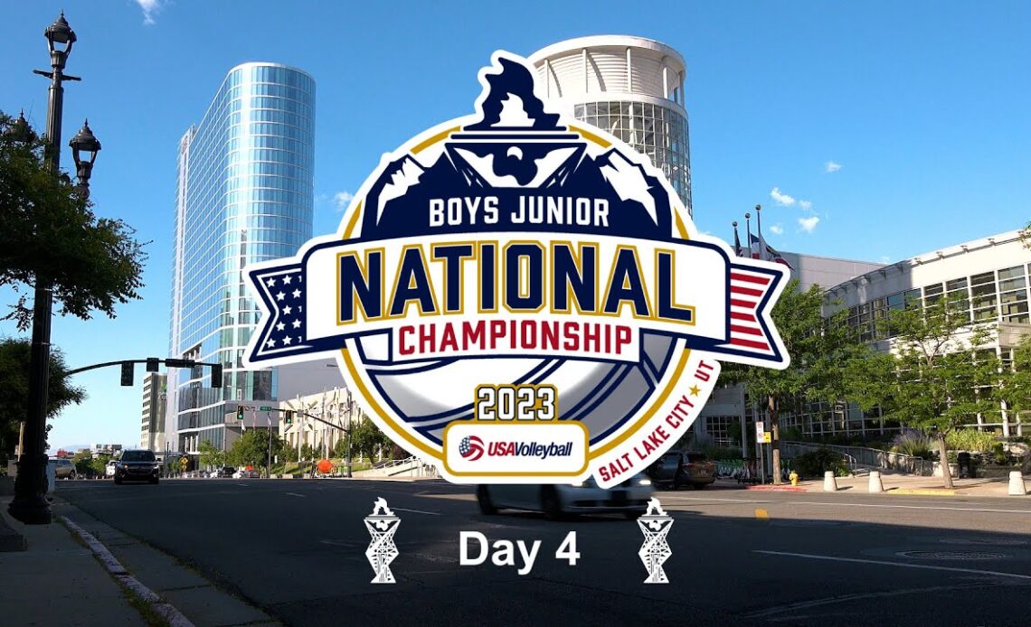 2023 USA Volleyball Boys Junior National Championship | Day 4 Highlights