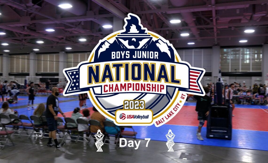 2023 USA Volleyball Boys Junior National Championship | Day 7 Highlights
