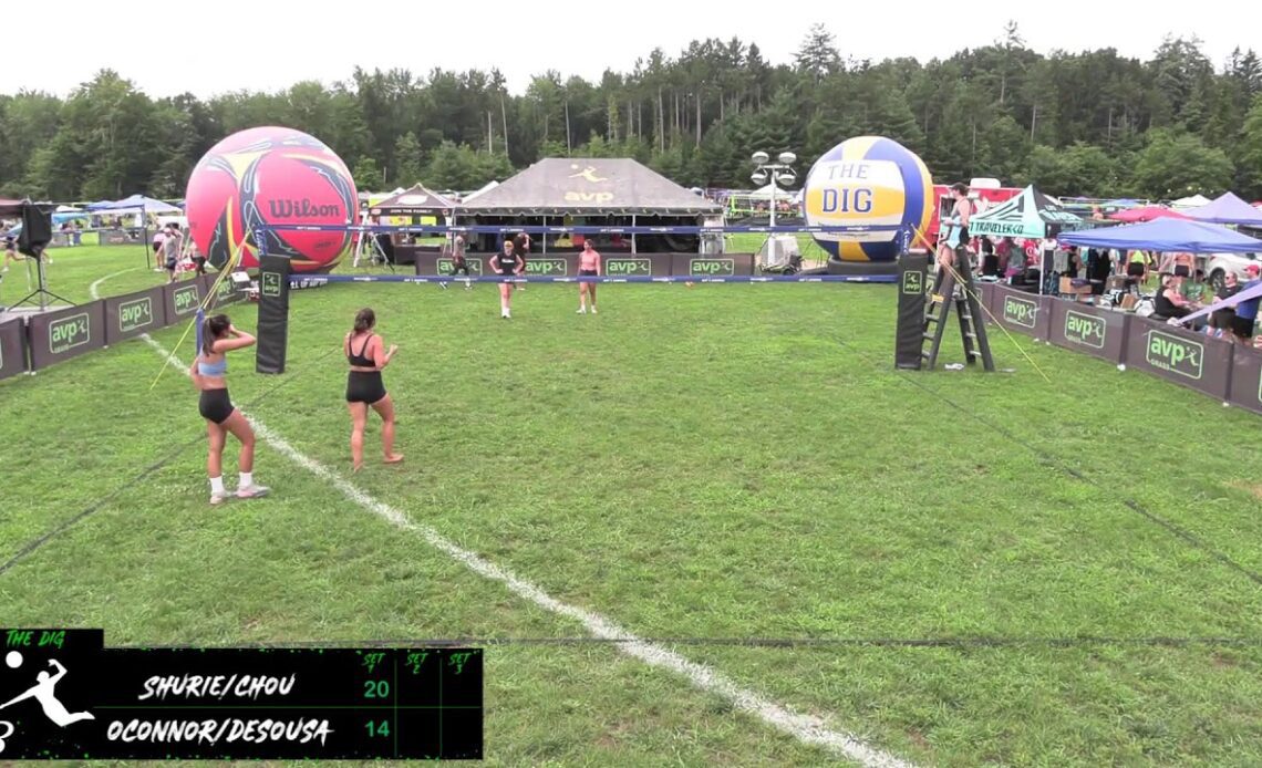 AVP Beach | The Dig | Shurie/Chou vs OConnor/Desousa