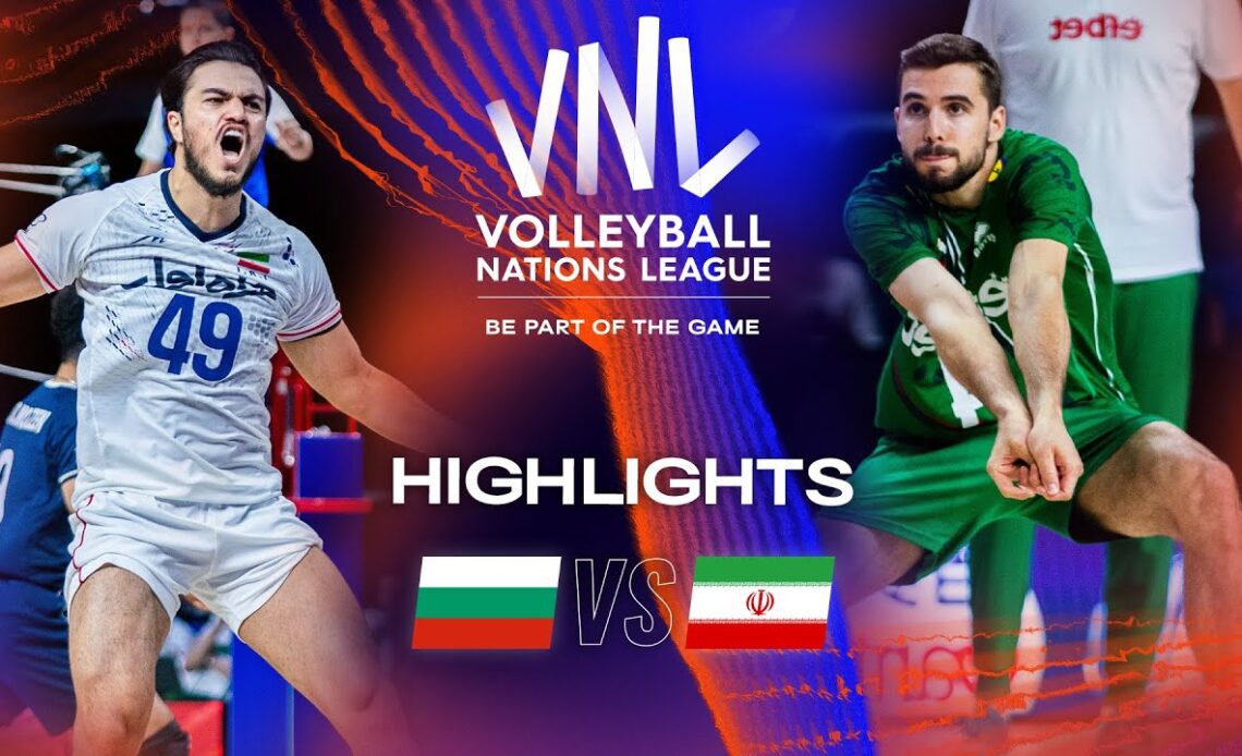 🇧🇬 BUL vs. 🇮🇷 IRI - Highlights Week 3 | Men's VNL 2023