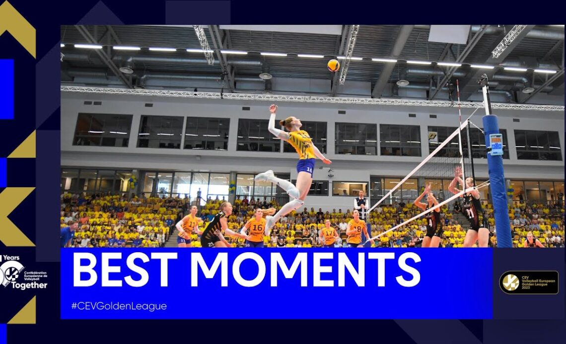 Best Moments of the SemiFinals I CEV European Golden League I Women