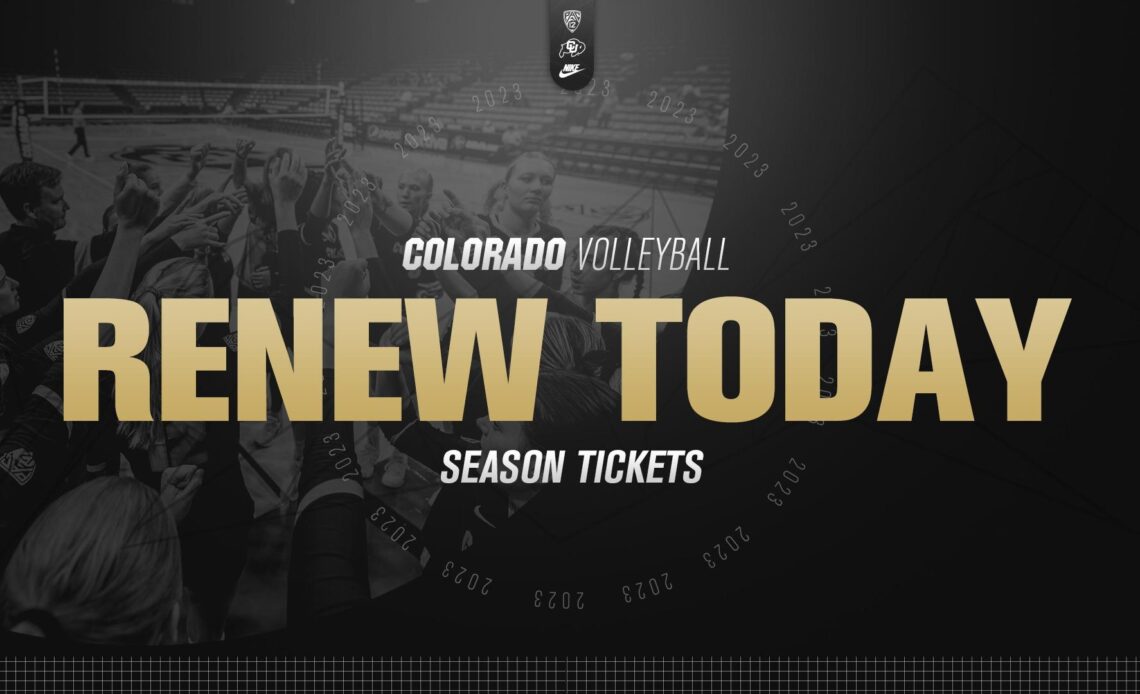 Buffs Announce Season Ticket Renewal