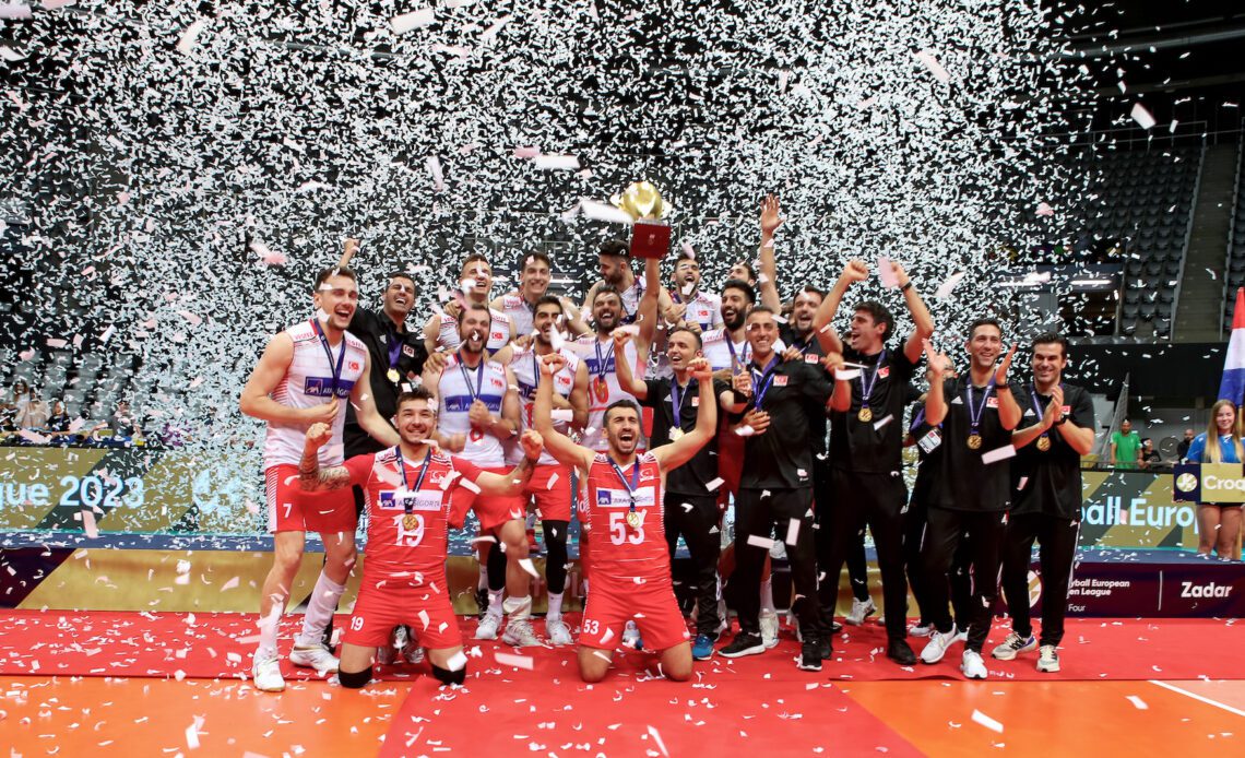 CEV GL M: Turkish National Volleyball Team Secures Title in CEV Golden European League’s Final Four in Zadar, Croatia