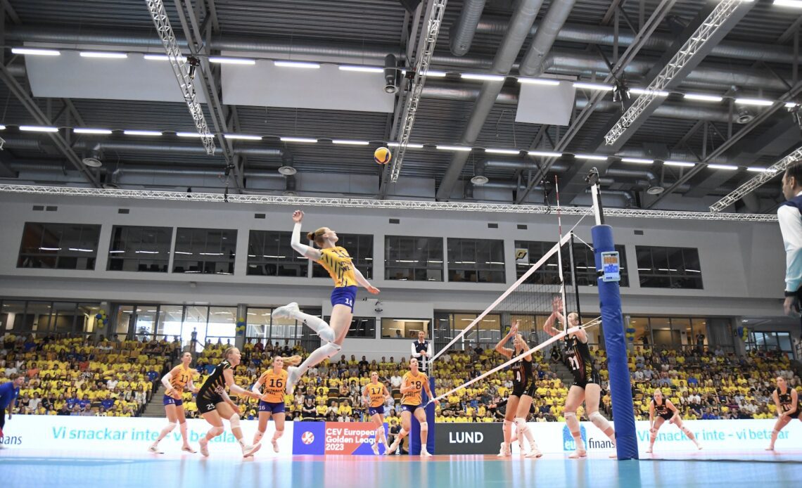 CEV GL W: Thrilling Victories for Sweden and Ukraine in Women’s European Golden League Semifinals