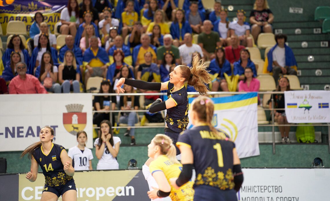 CEV GL W: Ukraine Secures Dominant First Win in CEV European Golden League Finals