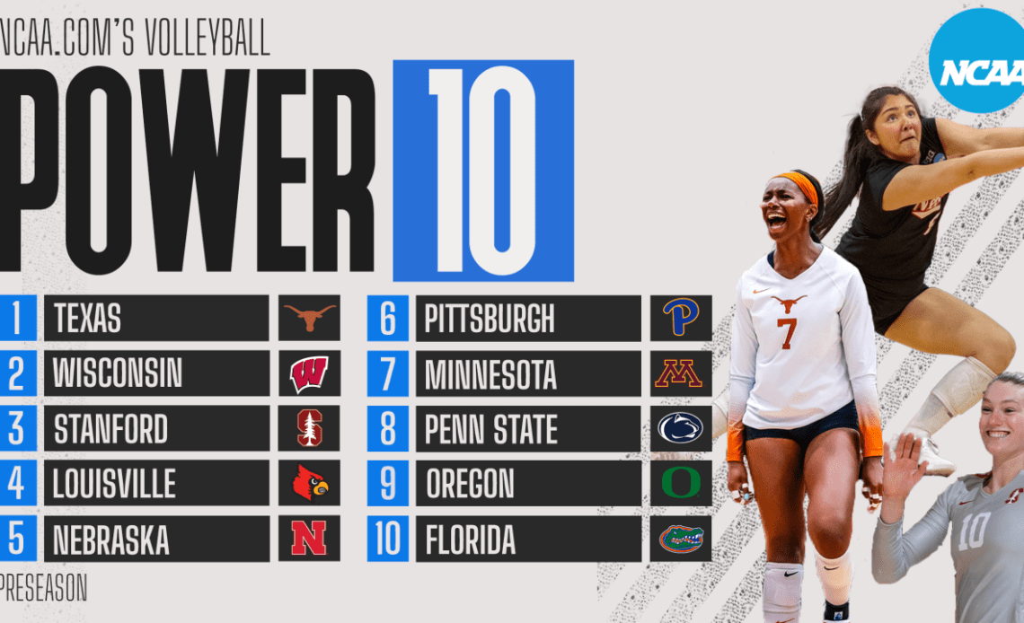 College volleyball rankings: Preseason Power 10 for 2023 - VCP Volleyball